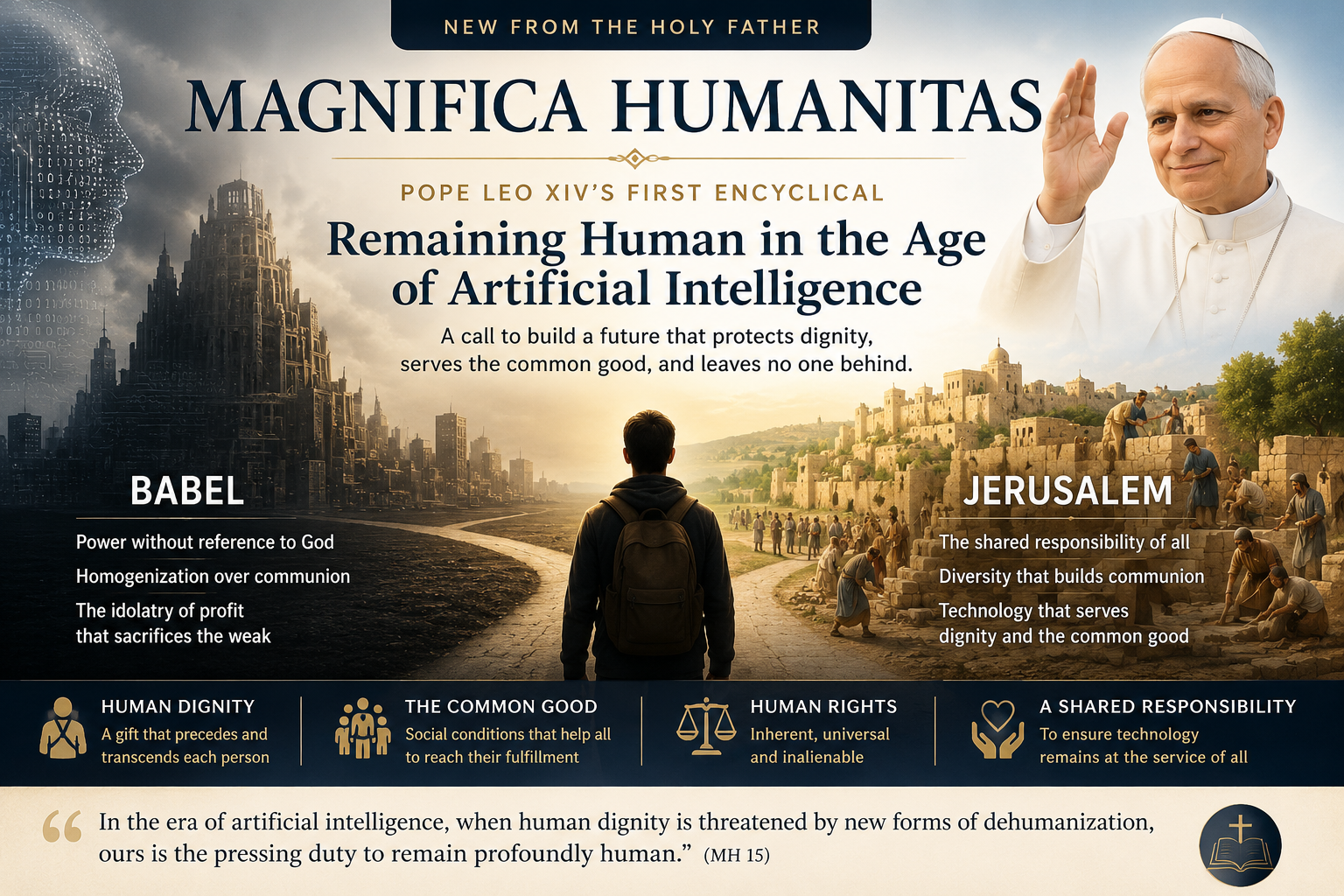 Magnifica Humanitas: Remaining Human in the Age of Artificial Intelligence